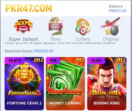 pkr47 game
